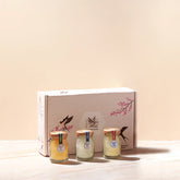 Mixed Flavor Lifestyle Enriched Bird’s Nest packaging with three jars on display.