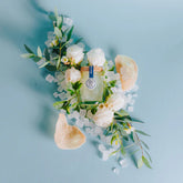 Rock Sugar Lifestyle Supreme Bird’s Nest with flowers and sugar crystals.