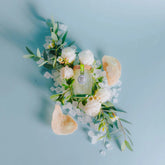 No Sugar Lifestyle Supreme Bird’s Nest with decorative flowers and ice cubes.